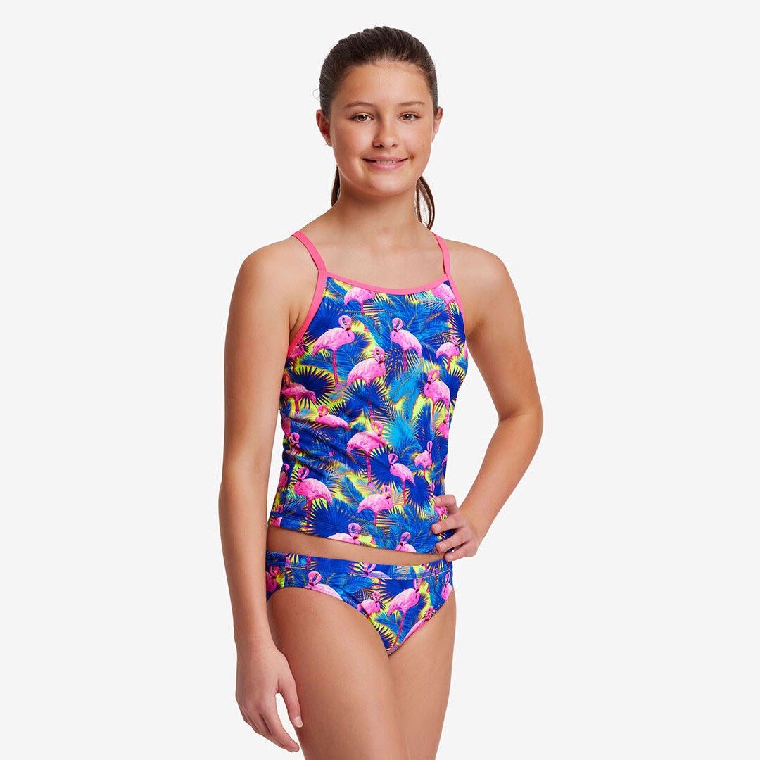 Girl's Swim Steady Tankini & Brief Mingo Magic
