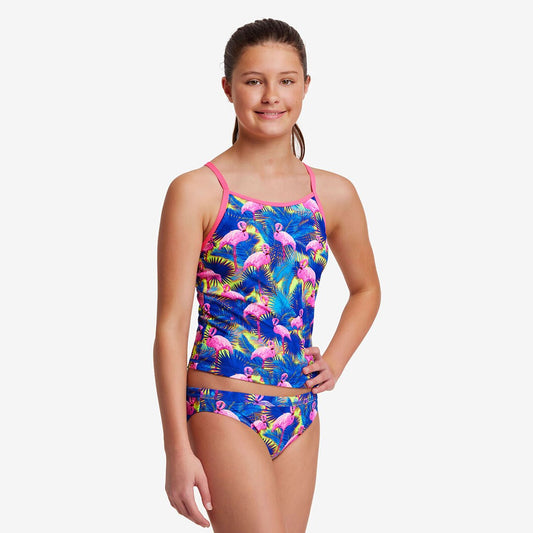 Girl's Swim Steady Tankini & Brief Mingo Magic