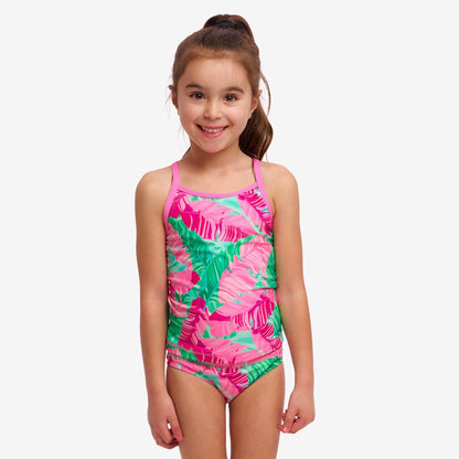 Toddler Girl's Swim Steady Tankini & Brief Tropic Palm